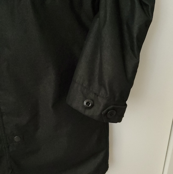 TNA Aritzia Brittania Black Parka Coat XS - Picture 15 of 16